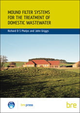 Front cover of Mound filter systems for the treatment of domestic wastewater design guide.