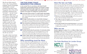 Image showing pdf screen grab of Manifesto content